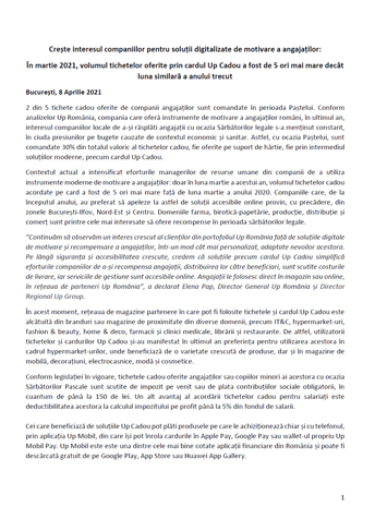 Creste interesul companiilor pentru solutii digitalizate de motivare a angajatilor